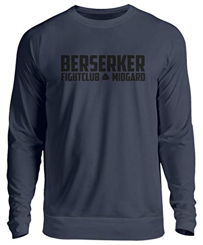 Pull unisexe Berserker Fightclub Midgard bleu taille M pour le quotidien