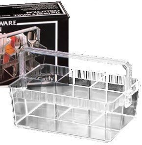 Acrylic four compartment buffet caddy by Novelty Crystal