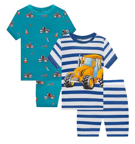 Little bety Cotton Pajamas Boys Farmtruck Pjs Only $25.1 at Amazon