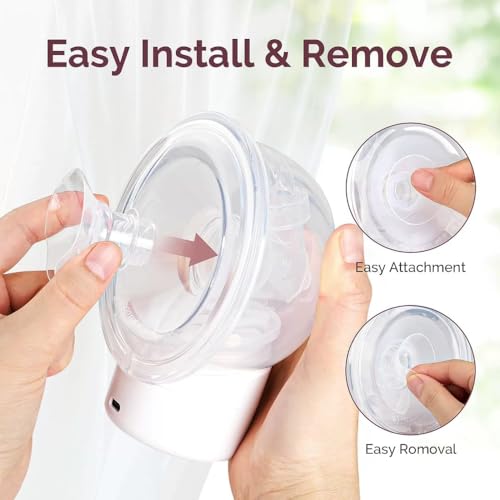 Image of Breast Pump Accessories,Breast Shields, 24mm Shields /Flanges,Insert for Breast Pump Replacement Accessories,5pcs 13mm /15mm /17mm /19mm /21mm