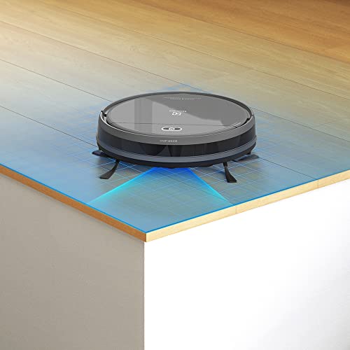 Aspirador de po robo Electrolux 2h20min controle remoto base carregamento bateria longa duração automatico varre aspira passa pano ERB30 bivolt preto sensor antiqueda - Imagem 16