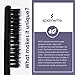 Spornette Boar Bristle Hair Brush for Women & Men - Little Wonder Small Teasing Brush - Create Slick Backs & Volume - Boar & Tourmaline Nylon Bristles for Back Brushing & Combing (Purple)