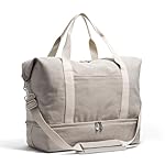 Lo & Sons Original Catalina Deluxe Premium Canvas Duffel Bag – Travel, Gym, Hospital, or Weekender Bag with Shoe Compartment