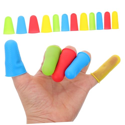 Gogogmee Medium Size Anti-Slip 12 Pack Sleeves Protectors Wear-Resistant for Kitchen Gardening DIY Safe to Use