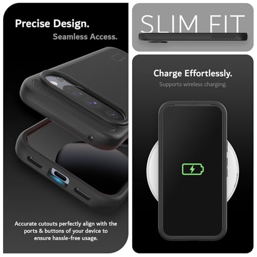 Image of TUDIA MergeGrip Magsafe Compatible for Pixel 10 & 10 Pro Case - Matte Black