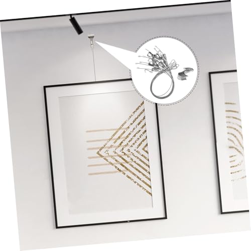Kit de suspension pour cadres doté de crochets robustes et câbles ajustables