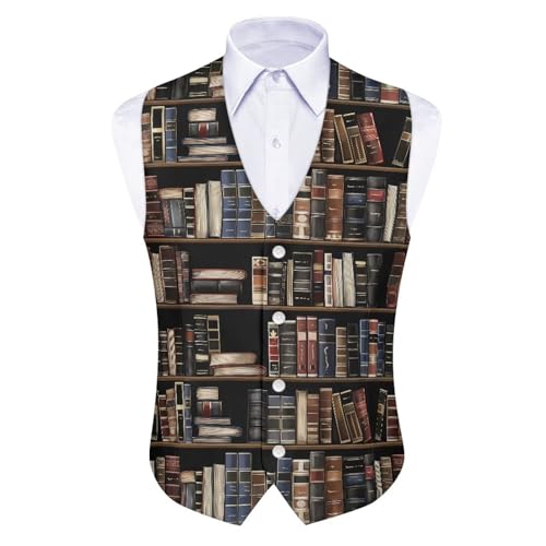 Men's Casual Dress Suit Vest with Buttons Slim Fit Business Formal Waistcoat Vests4
