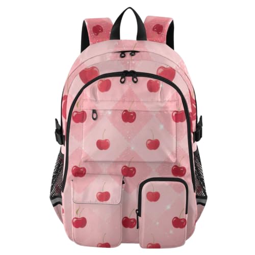 Mochilas para laptop rojas para evitar dolores de espalda en la oficina