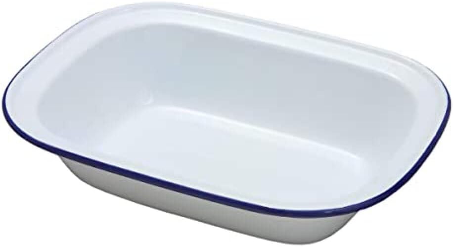 FALCON Oblong Pie Dish WHT 24CM