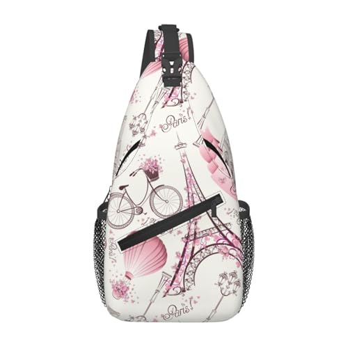 LOSTORCHI Paris Eiffel Tower Crossbody Sling Bags Paris