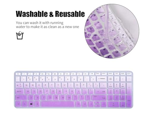 Protector de teclado para laptop 15.6" y 17.3" HP miniatura 5