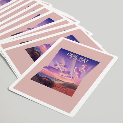 Lantern Press naipes póker tamaño adulto 52 cartas miniatura 5