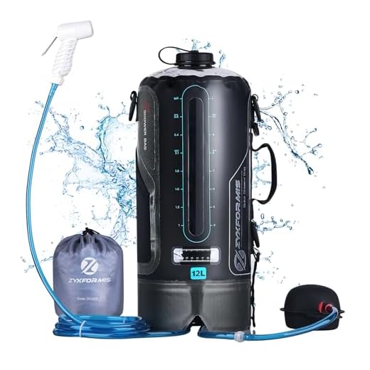 Portable Solar Camping Shower Bag