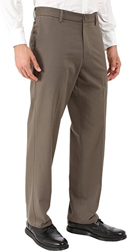 Image of Dockers Mens Straight Fit Signature Lux Cotton Stretch Khaki Pant