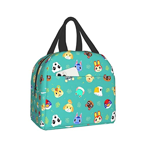 Small Animals Cartoon Lunch Bags, Leak-Proof Soft Bags For Boys And Girls, Waterproof Insulated And Refrigerated Box Tote Bags, Reusable Ladies Lunch Boxes,Office/Picnic/Work/Beach/School/Fishing
