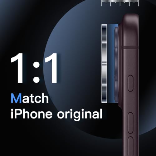 Image of JETech Camera Lens Protector Guard for iPhone New Pro Max, 3-Pack