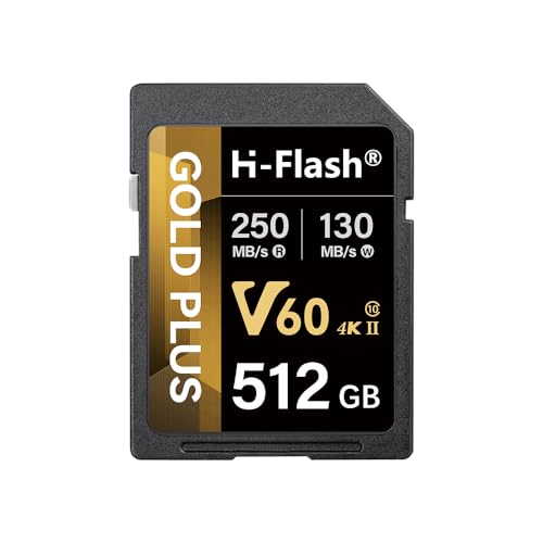 512GB V60 SDJ[h - UHS-II U3 250MB/b Ǎ 140MB/b ݁A4K RAWrfI^peʃ[J[hAvpуrfIJpXg[W