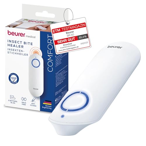 Beurer BR 60 Insect Bite Healer Pen For The Treatment Of Insect Bites And Stings Provides Natural Relief From Itching And Swelling Without Medication Certified Medical Device