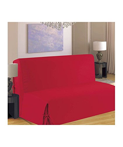 Home Maison Housse de Clic-Clac à Nouettes Rouge Housse de clic-clac Rouge