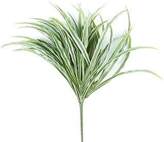 Factory Direct Craft Vinyl Artificial Grass Bush for Floral Arraning and Decor