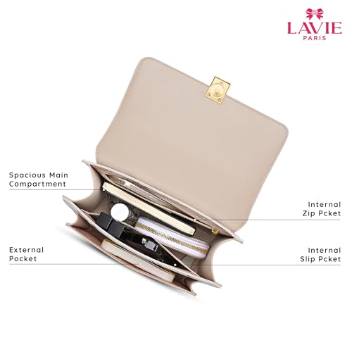 Image of LAVIE PARIS Women's Fluer Medium Flap Crossbody Sling Bag | Ladies Purse Handbag | Gift for Women