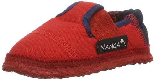 Nanga Mädchen Klette 06 Flache Hausschuhe, Rot, 29 EU