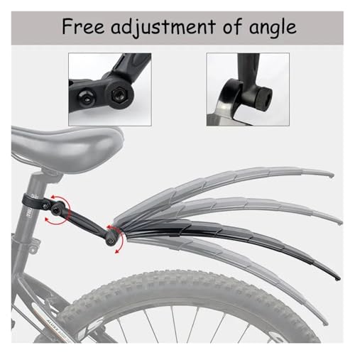 Guardabarros para bicicleta de montaña que soluciona las salpicaduras 4