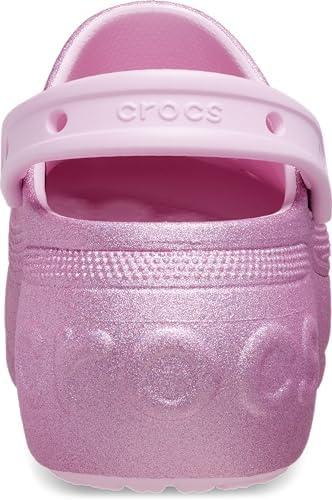 Amazon | 【クロックス】ベラ グリッター クロッグ バレリーナピンク