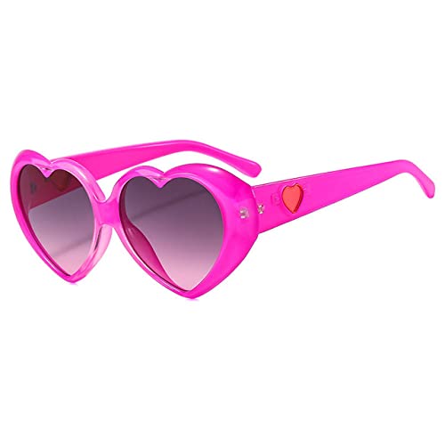 Lunettes de soleil cœur femme fini les yeux fatigués grâce aux verres dégradés UV400