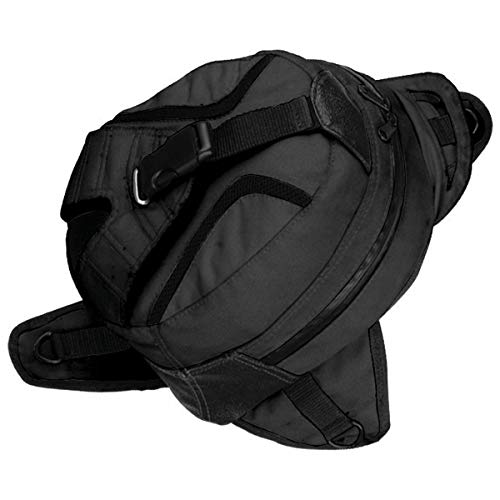 Milwaukee Leather Textile Magnetic Tank Storage Bag w/Double Access Zippers - Universal Fit - One Size - One Size