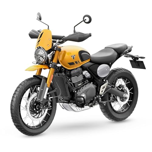 Image of TRIUMPH Scrambler 400 XC (349 CC) Bike Racing Yellow Booking for Ex-Showroom Price