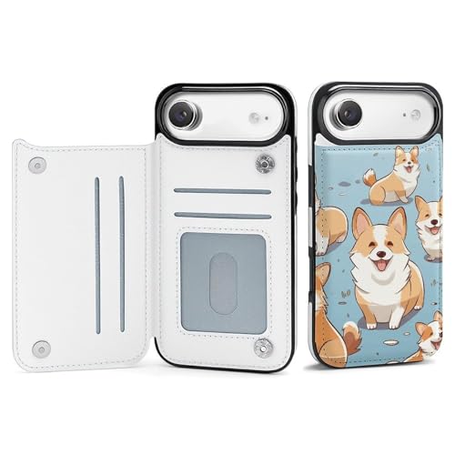 Coque iPhone 17 rigide Corgi fini les chutes et les oublis
