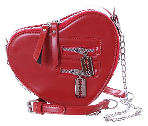 Sac à bandoulière cœur rouge femme Kawaii-Story LB-6027-1 mode urbaine