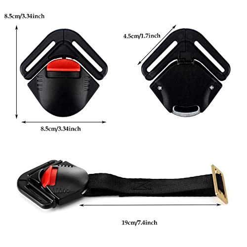 Universal Baby Seat Stroller Pushchair 5Pt 5 Point Adjustable Strap Safety Harness Locking Buckle Clip Car Seat Toddler Harness Clip For Pram Buggy Electric Cars Kid Pushchair #TOP1