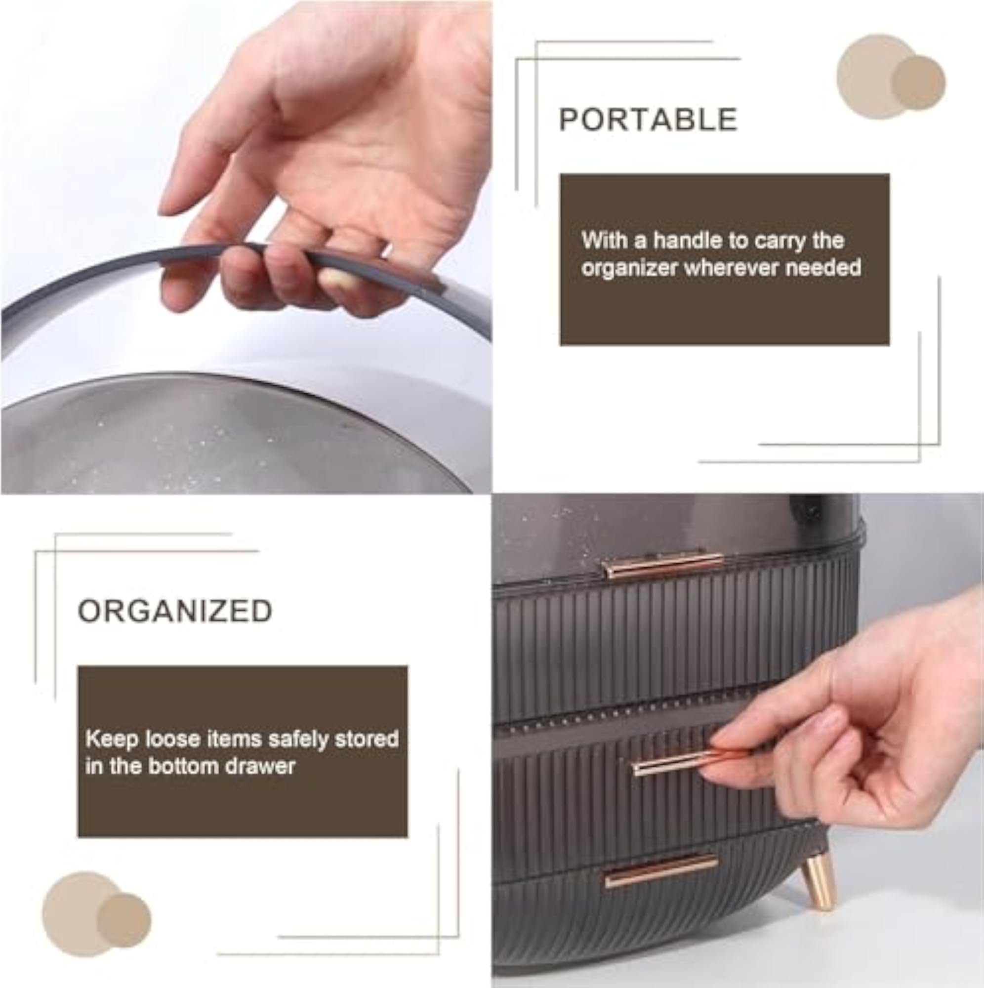 Advanced Dustproof Cosmetic Storage Box