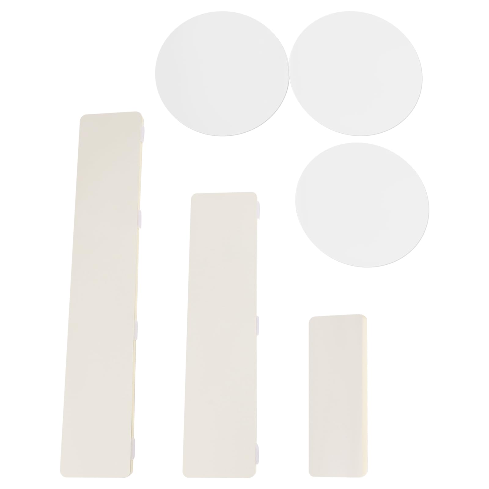 Centrepieces - Lot de 3 supports cylindriques ronds en papier - Pliable - Pour fond de fleurs - Pour mariage, fête