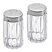 Produktbild Westmark Salz- und Pfefferstreuer-Set, Inhalt: je 1x Salz- und Pfefferstreuer, Fassungsvermögen: je 50 ml, Glas/Rostfreier Edelstahl, Traditionell, Transparent/Silber, 63112270