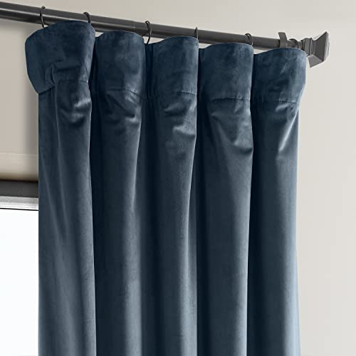 HPD Half Price Drapes Heritage Plush Velvet Curtains 108 Inches Long Room Darkening Curtains for Bedroom & Living Room 50W x 108L - Image 4
