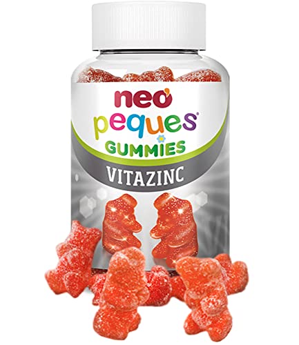 NEO PEQUES | Gummies Vitazinc | 30 Gominolas | Ositos Ricos en Vitaminas y Zinc | Refuerzan Las Defensas de Forma Natural | Sabor Fresa Cover