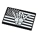 Glow Dark Shaka Hang Loose Gesture America Flag PVC GITD Patch