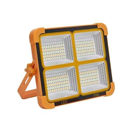 Solar LED Portable Work Light | Rechargeable Emergency Light with 360° Adjustable Stand | Outdoor & Indoor Use for Garage, Workshop, Camping, Fishing, Car Repair & Farm-image-30