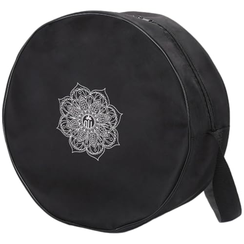 Bolsa de deporte para yoga de nylon negro de alta resistencia y gran capacidad YARNOW