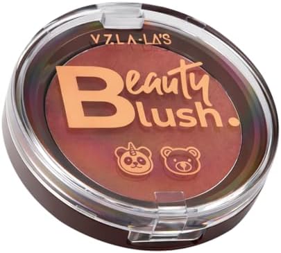 Blush Compacto Beauty Blush Red Mocha Vizzela + La's