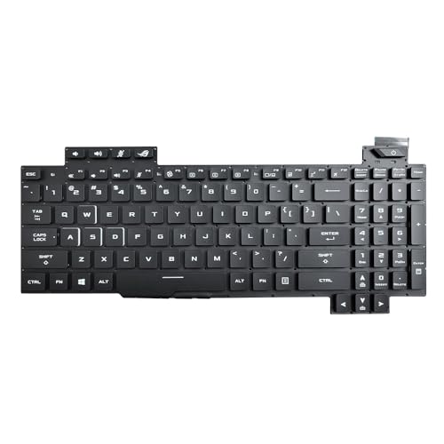 New Replacement Keyboard Compatible with Asus ROG Strix GL503 GL503V GL503VD GL503VS GL503VM GL503GE GL703V GL703VD GL703VM GL703GE with Backlit