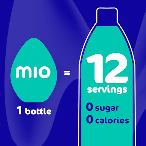 Image of Mio Sport Water Enhancer Variety Pack, 1.62 fl oz, 3 Flavors (Arctic Grape, Berry Blast, Lemon Lime) with Electrolytes and B-Vitamins