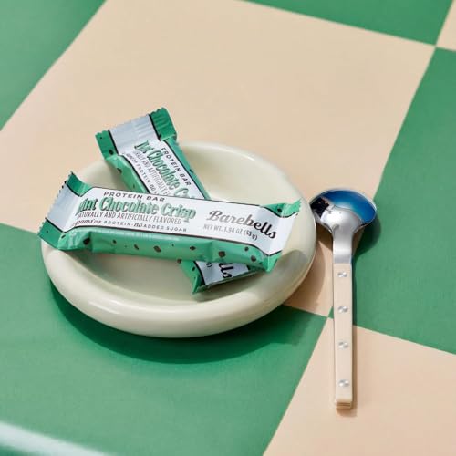 Image of Barebells Mint Chocolate Crisp Protein Bar - 20g Protein - No Added Sugar - 12 x 55g High Protein Snack - Post Workout Snack (Pack of 2)