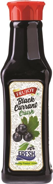 Frujoy Black Currant Crush 750ml | For Fruit Mocktail | Cocktail | Cake | Baking Essentials | Juices | Beverages-image-20