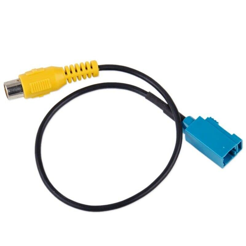 Car Radio New Fakra to RCA Reversing AV-in Camera Video Connection RCA Cable Parking Adapter Plug image 3