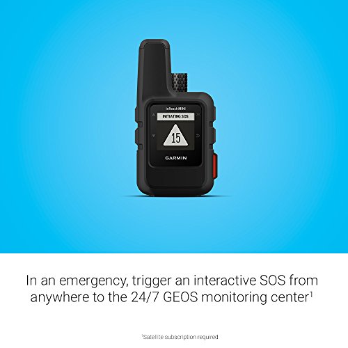 Product Image 6: Garmin 010-01879-01 InReach Mini, Lightweight and Compact Satellite Communicator, Black