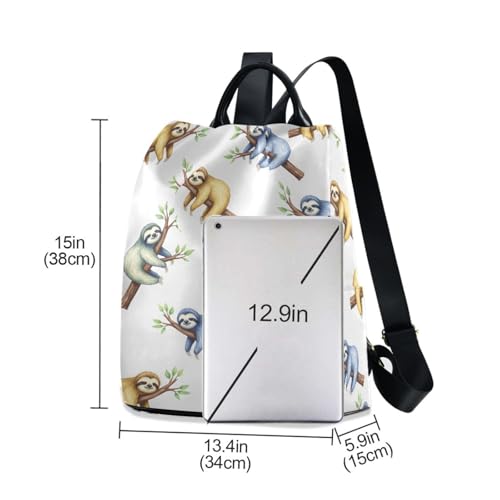 Sac à dos coloré femme en polyester sergé aux finitions soignées - 6